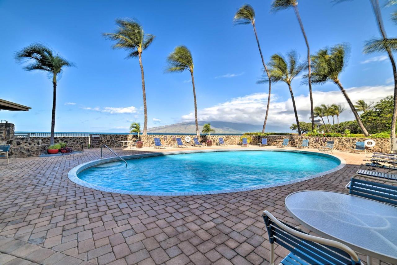 Ocean-View Kihei Condo With Lanai Steps To Beach! Esterno foto