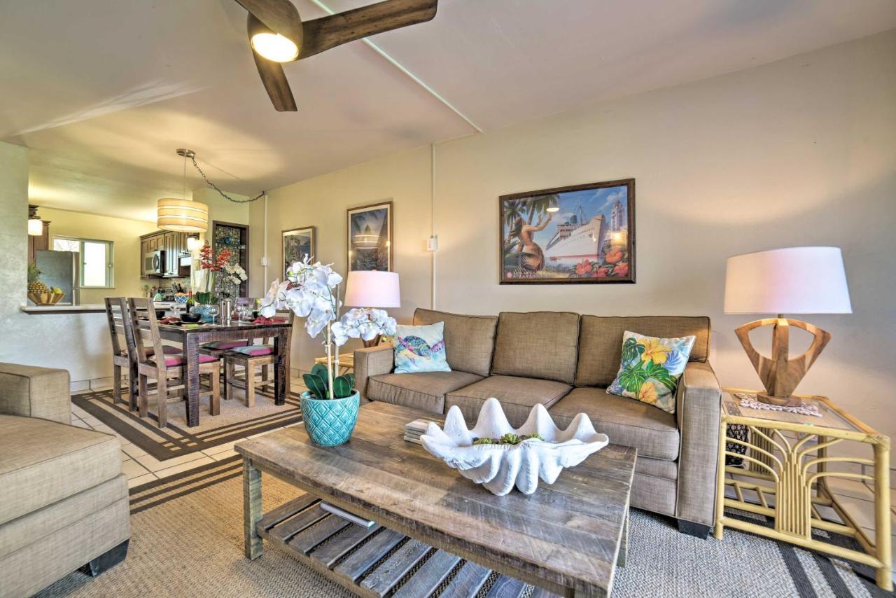 Ocean-View Kihei Condo With Lanai Steps To Beach! Esterno foto