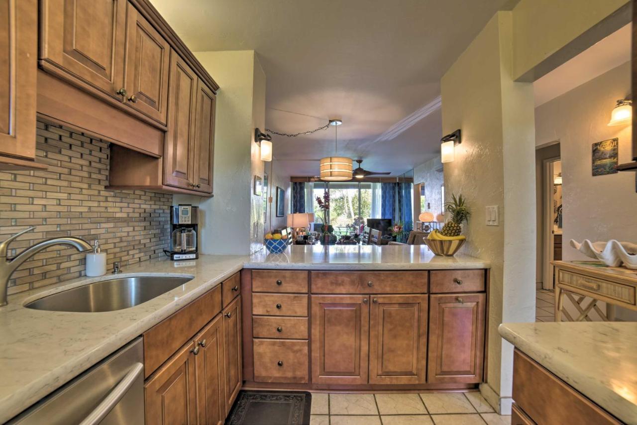 Ocean-View Kihei Condo With Lanai Steps To Beach! Esterno foto