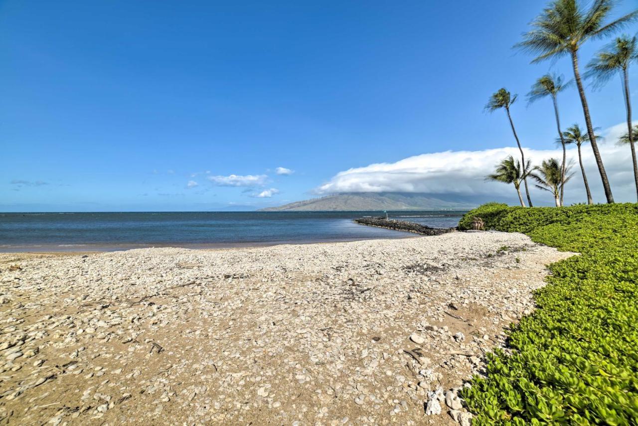 Ocean-View Kihei Condo With Lanai Steps To Beach! Esterno foto