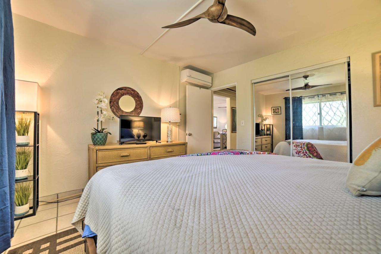 Ocean-View Kihei Condo With Lanai Steps To Beach! Esterno foto
