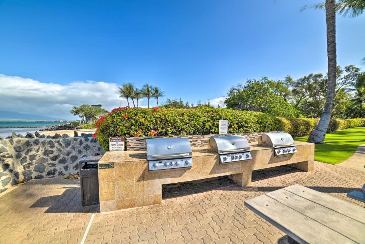 Ocean-View Kihei Condo With Lanai Steps To Beach! Esterno foto