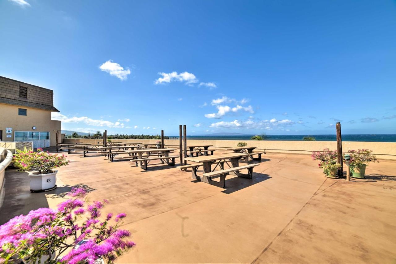 Ocean-View Kihei Condo With Lanai Steps To Beach! Esterno foto