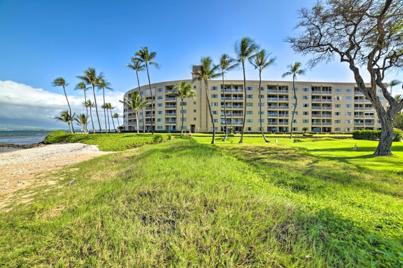 Ocean-View Kihei Condo With Lanai Steps To Beach! Esterno foto